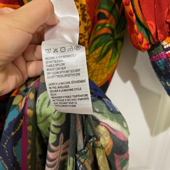 FARM Rio Multicolor Patterned Midi Dress - Picture 7 of 8